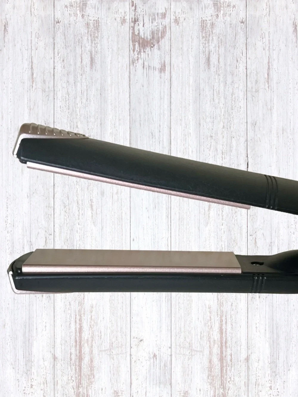 New Vivitar Simply Beautiful Black and White Ceramic Tourmaline Flat Iron 1” - Picture 8 of 13